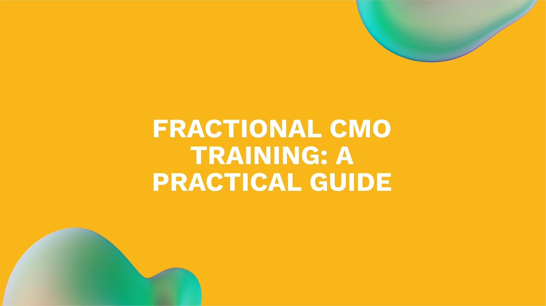 Fractional CMO Training: A Practical Guide