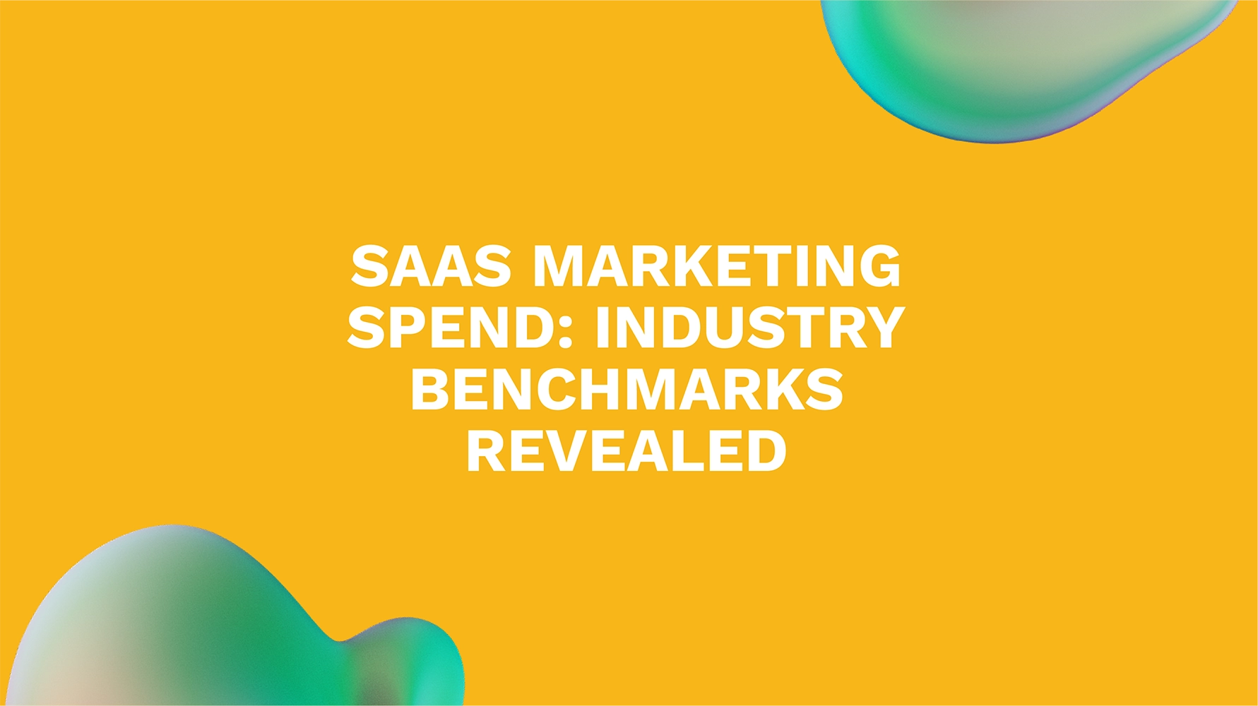 SaaS Marketing Spend: Industry Benchmarks Revealed